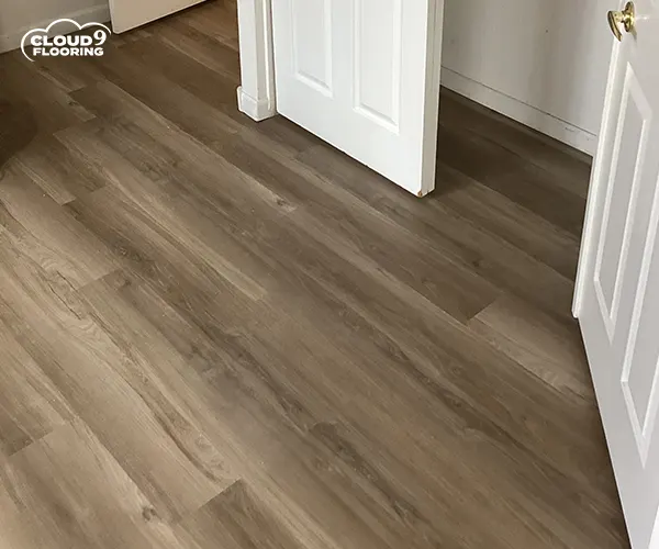 New laminate flooring