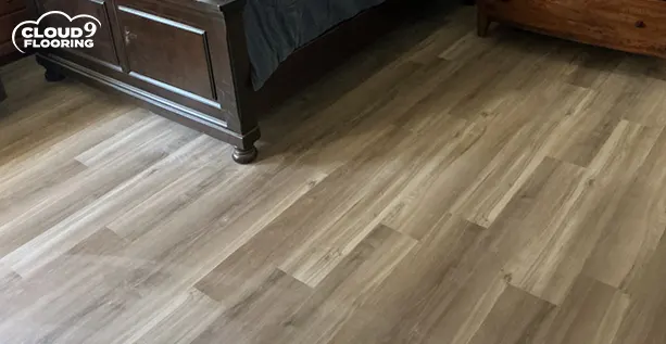Luxury vinyl plank flooring from Cloud 9 Flooring