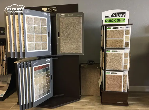 Cloud 9 Flooring showroom